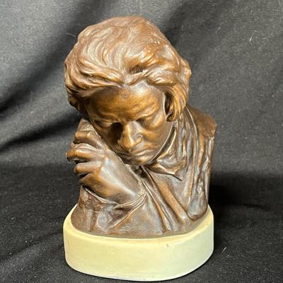 Bronze colored sculpture
