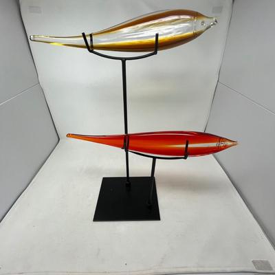 MCM Fish Sculpture