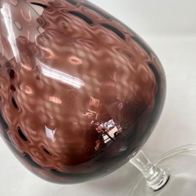 Amethyst Large brandy glass
