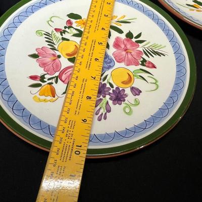 Stangl Fruit & Flowers Dinner plates