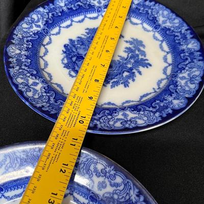 6 Watteau by Doulton transferware