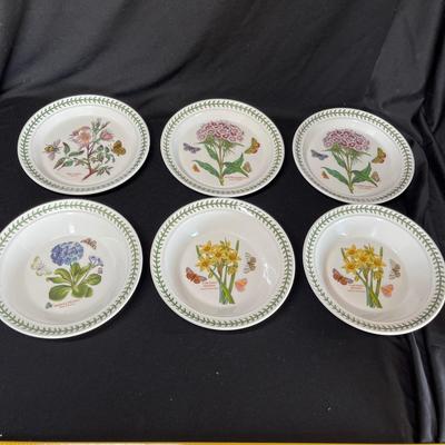 Portmeirion Botanic Garden 6 lunch plates