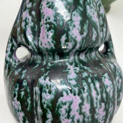 Unusual marbled vase