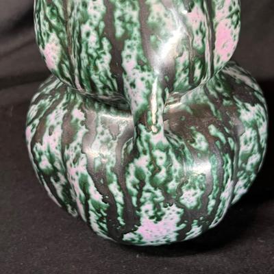 Unusual marbled vase