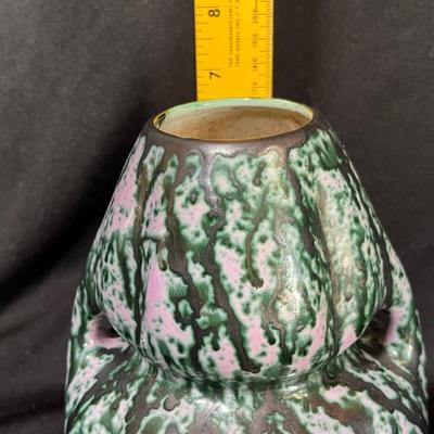 Unusual marbled vase