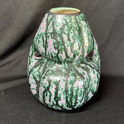 Unusual marbled vase