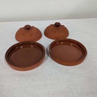 Terracotta Garlic Baker