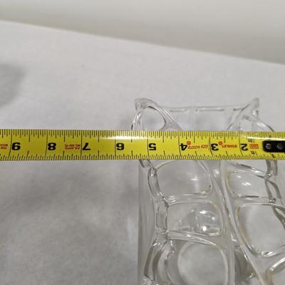 Clear Folded Flower Arranger