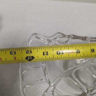 Clear Folded Flower Arranger