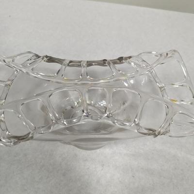 Clear Folded Flower Arranger