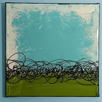 LOT 29: Original Signed Liz Williams Abstract Paintings 