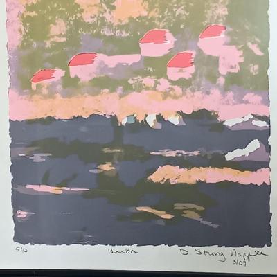 LOT 30: Signed & Numbered Deb Strong Napple Print