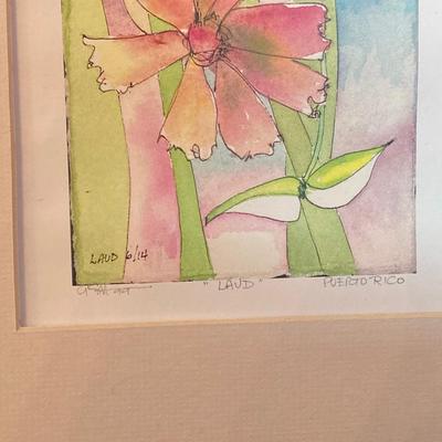 LOT 140: Collection of Signed Water Color Wall Hangings - 