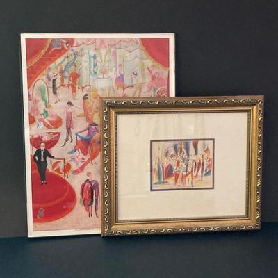 LOT 144: Colorful Art - Arshile Gorky and Florine Stettheimer's 
