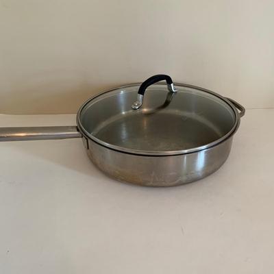 LOT 177: Asparagus Steamer, All Clad Stock Pot, Tools of the Trade Stainless Steel Fry Pan & More