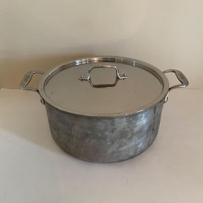LOT 177: Asparagus Steamer, All Clad Stock Pot, Tools of the Trade Stainless Steel Fry Pan & More