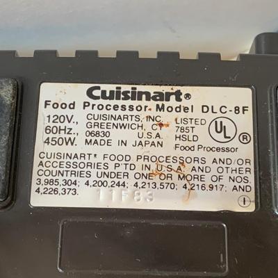 LOT 182: Instant Pot Pressure Cooker: #Duo Nova Black SS 60 & Cuisinart Food Processor # DLC-8F