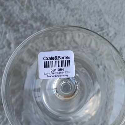 LOT 247: Wine Night - Stackable Metal Wine Rack w/ Schott Zwiesel Wine Glasses, Leather Wine Bottle Case & More