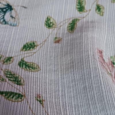 The Butterfly Meadow table cover has several spots and stains on it.

Please see all pictures as they are the best representation of the...