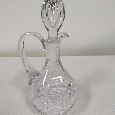 Crystal Cruet With Stopper