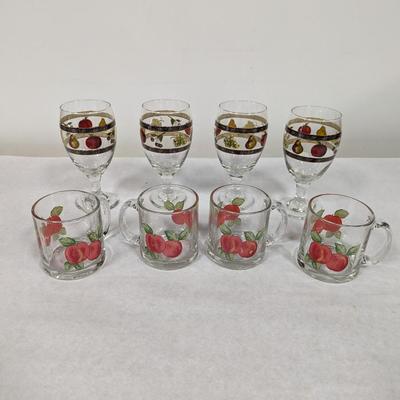 Fruit Drinking Glasses