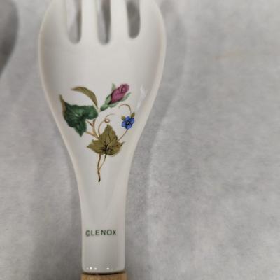 Lenox Salad Serving Set Fork & Spoon