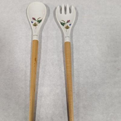 Lenox Salad Serving Set Fork & Spoon