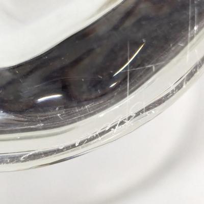 Steuben Crystal Cornucopia Vase