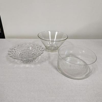 Glass Serving Bowls