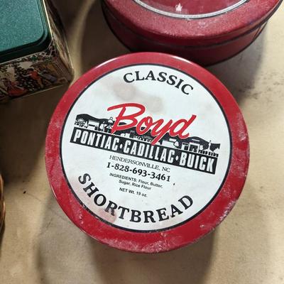 Collection Of Baskets & Tins