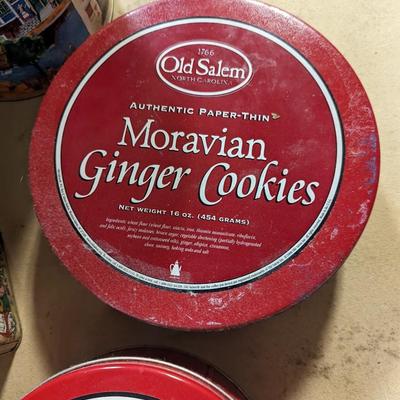 Collection Of Baskets & Tins