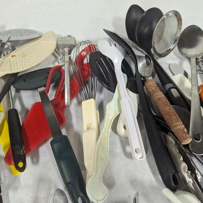 Assortment Of Kitchen Utensils