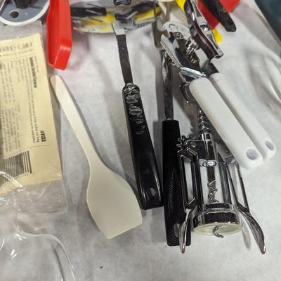 Assortment Of Kitchen Utensils