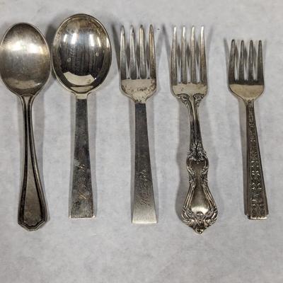 Sterling Silver Utensils 105.1 grams