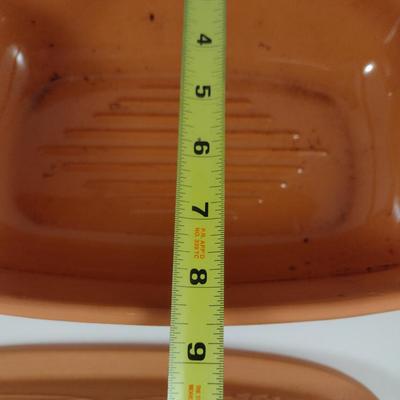 Breadtopia Terra Cotta Hearth Baker with Oval Rattan Proofing Basket