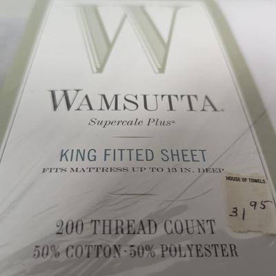 Assortment Of Linen Wamsutta Linen & Cotton Thermal Blanket