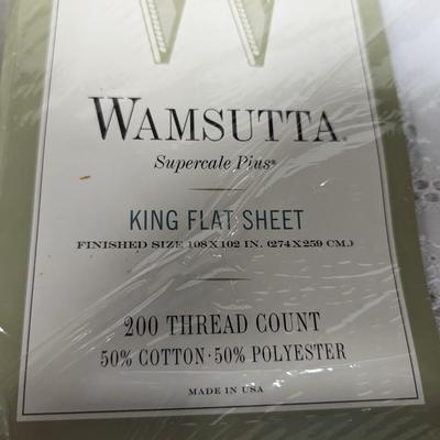 Assortment Of Linen Wamsutta Linen & Cotton Thermal Blanket