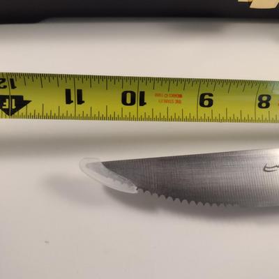 Set of Four Longhorn Steakhouse Knives with Storage Box