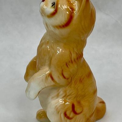 Danbury Mint Cats of Character Orange Tabby Cat figurine HEY UP THERE