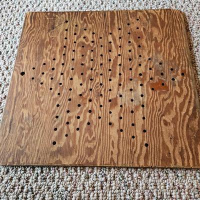 Chinese Checkers Board and Jars of Marbles (BD-DW)