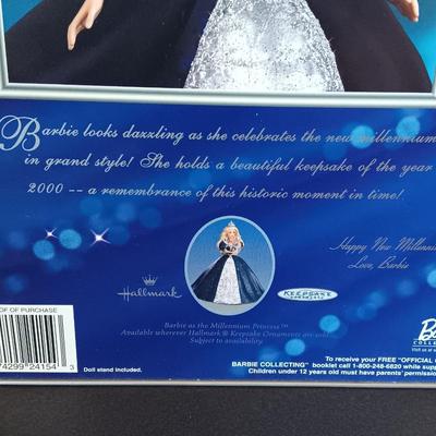 Collectible Special Millennium Edition Princess Barbie Mint in box