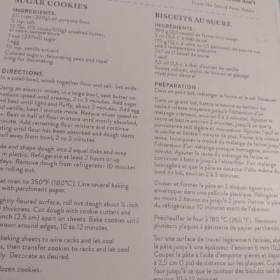 Williams Sonoma 'Twas the Night Cookie Kit