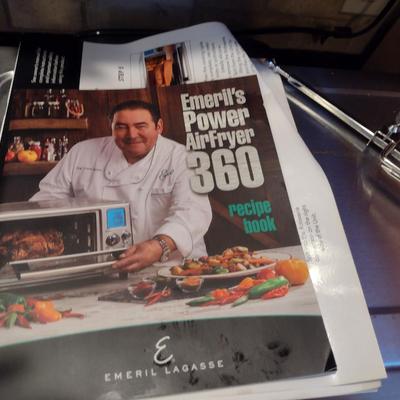 Emeril's Power AirFryer 360 with Rotisserie Attachment