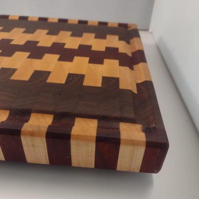 Artisan Crafted Cutting Board- Approx 11 3/4" x 18 3/4" x 1 1/2"