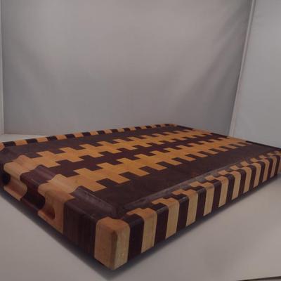 Artisan Crafted Cutting Board- Approx 11 3/4" x 18 3/4" x 1 1/2"