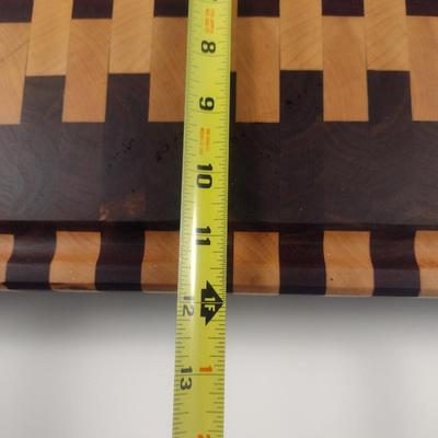 Artisan Crafted Cutting Board- Approx 11 3/4" x 18 3/4" x 1 1/2"