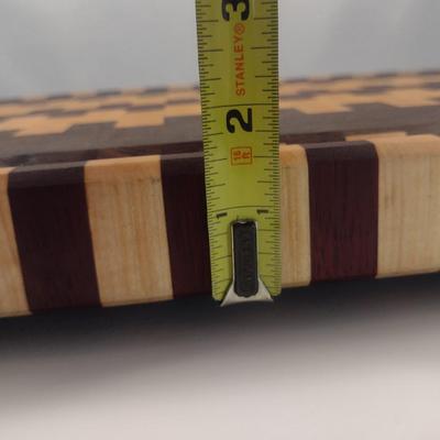 Artisan Crafted Cutting Board- Approx 11 3/4" x 18 3/4" x 1 1/2"