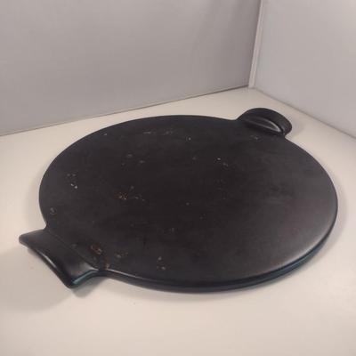Emile Henry Black French Pizza Stone- Approx 14 1/2" in Diameter