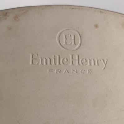 Emile Henry Black French Pizza Stone- Approx 14 1/2
