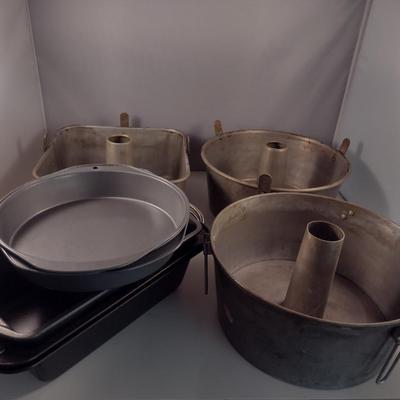 Collection of Cake and Bread Pans